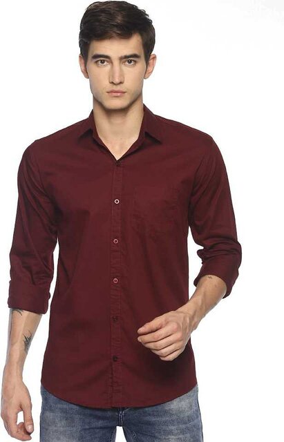 Baleshwar Mens Blue Slim Fit Formal Shirt (Pack of 1)