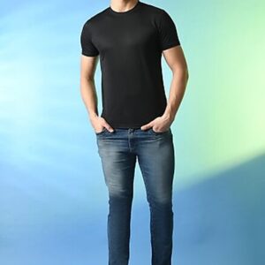 PrintCultr Solid Men Round Neck Polyester White T-Shirt